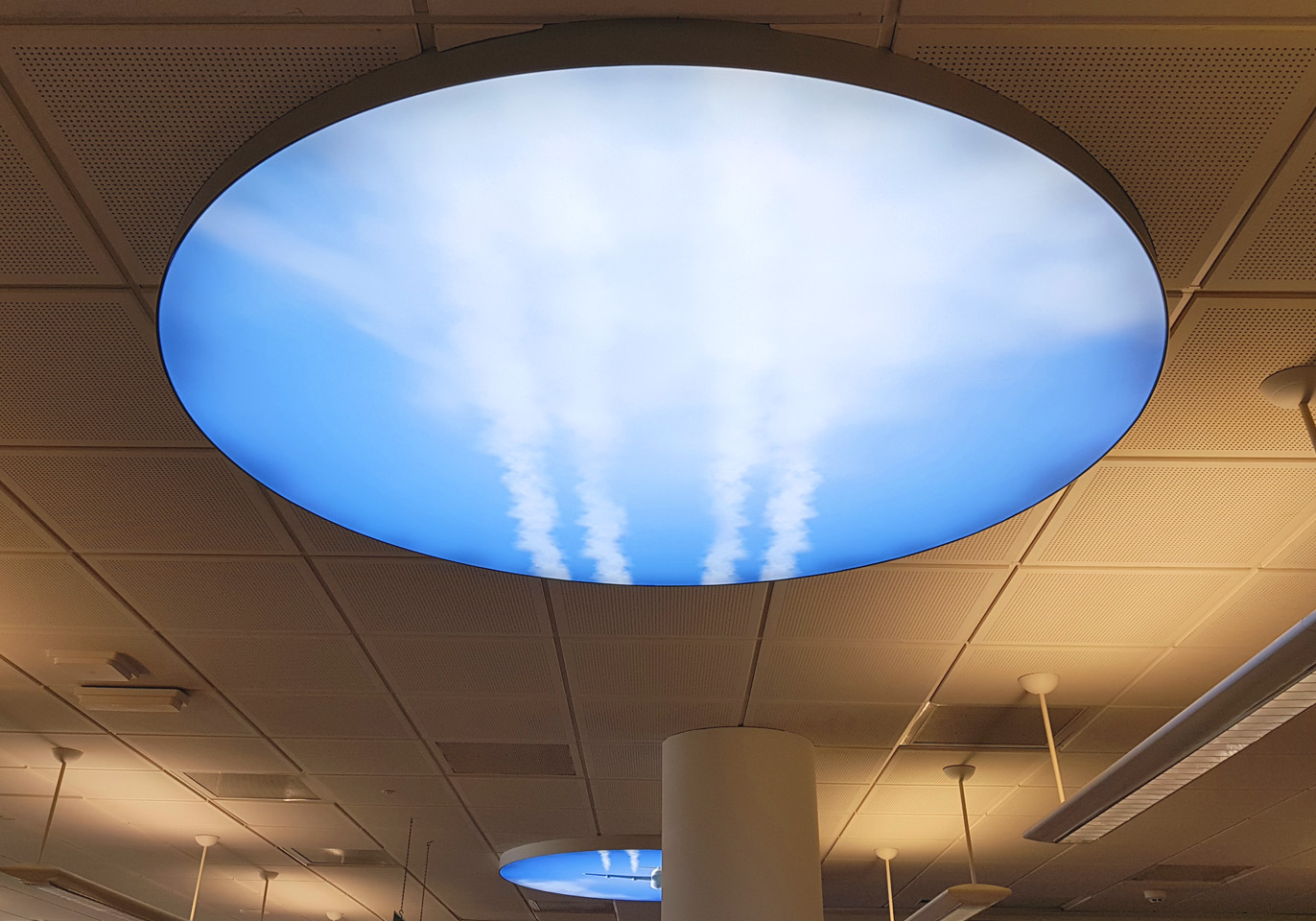 Illuminated stretch ceilings NES SOLUTIONS